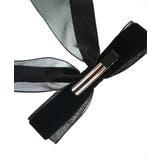 ベルベット×オーガンジーロングリボンヘアゴム ヘアカフ ヘアクリップ | VINGTAINE | 詳細画像4