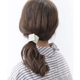 ホワイト | マグネット式フェイクレザーヘアカフ 巻くだけ 巻き | 神戸ヴァンテーヌ
