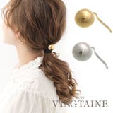メタルボールヘアカフ ポニーフック ヘアフック | VINGTAINE | 詳細画像1 