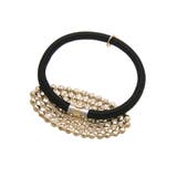 ビジューストーン＆パールオーバル型ヘアゴム シンプル ヘアアクセサリー | VINGTAINE | 詳細画像3 