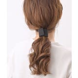 ブラック | マグネット式スタッズ付きヘアカフ 巻くだけ 巻き | VINGTAINE