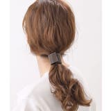 ブラウン | マグネット式スタッズ付きヘアカフ 巻くだけ 巻き | VINGTAINE