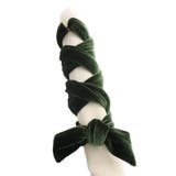 グリーン | タイトポニー ヘアカフ ポニーフック | VINGTAINE