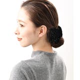 ブラック | デフトバン スタッズ風 ベロア | VINGTAINE