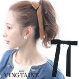 ポニーフック ヘアカフ ロングリボン | VINGTAINE | 詳細画像1