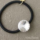 ヘアゴム スワロフスキー 一粒 | VINGTAINE | 詳細画像1 