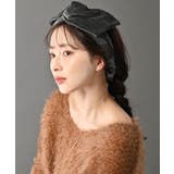 ヘアバンド ベロア アシンメトリー | VINGTAINE | 詳細画像4 