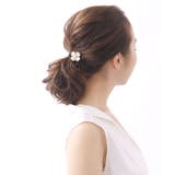 パール調フラワーパヴェヘアゴム パール シンプル | VINGTAINE | 詳細画像3