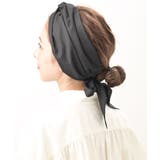 ブラック | ヘアバンド ターバン 巻き | VINGTAINE