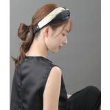 バイカラー ターバンヘアバンド ヘアターバン | VINGTAINE | 詳細画像2