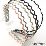 シンプルウェーブカチューシャ/オフィス/ヘアアクセサリー HK-105 | VINGTAINE | 詳細画像1 