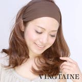 シンプルシフォンカチューシャ 幅広 ターバン風 | VINGTAINE | 詳細画像1 