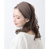 シンプルシフォンカチューシャ 幅広 ターバン風 | VINGTAINE | 詳細画像4 