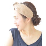 麻風クロスターバンカチューシャ/ワイド/ヘアアクセサリー/幅広 HK-136 | VINGTAINE | 詳細画像8 