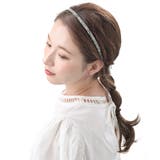 シックなモノトーンカラーカチューシャ/シンプル/ヘアアクセサリー HK-161 | VINGTAINE | 詳細画像6 