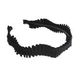 ブラック | グログランウェーブカチューシャ ヘアアクセサリー ヘッドアクセサリー | VINGTAINE