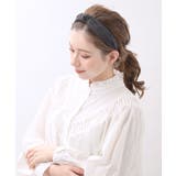 ブラック | シンプルワイドターバン風カチューシャ 幅広 デイリー | VINGTAINE