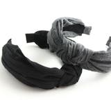 シンプルワイドターバン風カチューシャ 幅広 デイリー | VINGTAINE | 詳細画像9 