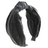 シンプルワイドターバン風カチューシャ 幅広 デイリー | VINGTAINE | 詳細画像2 