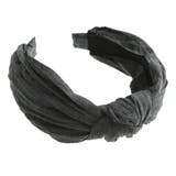 シンプルワイドターバン風カチューシャ 幅広 デイリー | VINGTAINE | 詳細画像4 