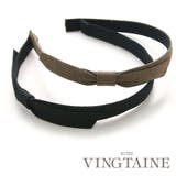 カラーリニューアル サイドリボン細カチューシャ シンプル | VINGTAINE | 詳細画像1 
