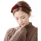 ワイン | ベルベット細リボンカチューシャ 細い シンプル | 神戸ヴァンテーヌ