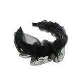 ボリュームシフォンカチューシャ ブラック かわいい | VINGTAINE | 詳細画像3 