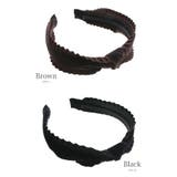 フリル×ベルベットカチューシャ ヘアアクセ ヘアアクセサリー | 神戸ヴァンテーヌ | 詳細画像2