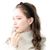 フリル×ベルベットカチューシャ ヘアアクセ ヘアアクセサリー | 神戸ヴァンテーヌ | 詳細画像9