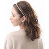 ピンクベージュ | スエード調シンプルカチューシャ 秋冬 定番 | VINGTAINE