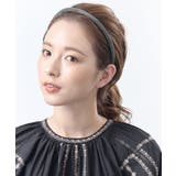 グレー | スエード調シンプルカチューシャ 秋冬 定番 | VINGTAINE