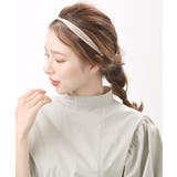 ベージュ | カチューシャ 結び シンプル | VINGTAINE