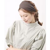 ブラウン | カチューシャ リブ ベーシック | VINGTAINE