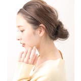 ブラウン | カチューシャ フェイクレザー 華奢 | VINGTAINE