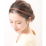 キャメル | カチューシャ フェイクレザー 華奢 | VINGTAINE