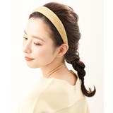 ベージュ | カチューシャ 麻風 痛くない | VINGTAINE