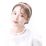 ベージュ | カチューシャ グログラン 細 | VINGTAINE