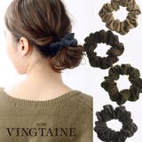 シュシュ スエード調 ベーシック | VINGTAINE | 詳細画像1 