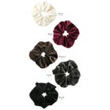 ベロアボリュームシュシュ 秋冬 大きめ | VINGTAINE | 詳細画像7 