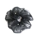 パール付きオーガンジーボリュームシュシュ シアー 上品 | VINGTAINE | 詳細画像4 