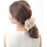 ドット柄オーガンジービッグシュシュ 柄 水玉 | VINGTAINE | 詳細画像3