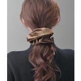 ブラウン | スクエア型ベロアシュシュ クラシック クラシカル | VINGTAINE