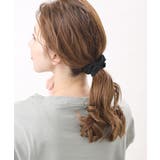 ブラック | シュシュ カラー シンプル | VINGTAINE