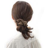 ブラウン | シュシュ カラー パイピング | VINGTAINE