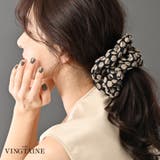 シュシュ ドット柄 レース | VINGTAINE | 詳細画像1