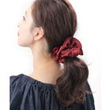 ボリュームサテンシンプルシュシュ/フリル/ヘアアクセサリー HS-6 | VINGTAINE | 詳細画像8 