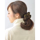 カモフラージュ柄シュシュ/ヘアアクセサリー/秋冬 HS-91 | VINGTAINE | 詳細画像3