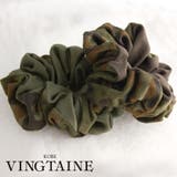 カモフラージュ柄シュシュ/ヘアアクセサリー/秋冬 HS-91 | VINGTAINE | 詳細画像1