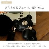 フェイクファー&タッセル付きベアバッグチャーム | Vita Felice | 詳細画像4