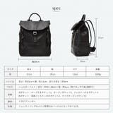 【イタリアンレザー】8ポケットフラップリュックサック | Vita Felice | 詳細画像14 